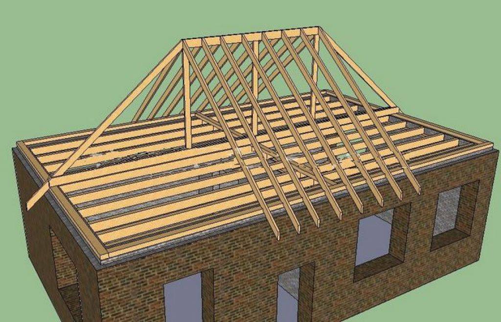Стропильная система двухскатной крыши: доступное описание устройства и монтажа для новичков