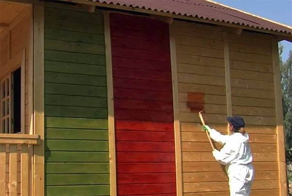 Какой краской лучше красить деревянный дом снаружи? советы, обзоры, отзывы