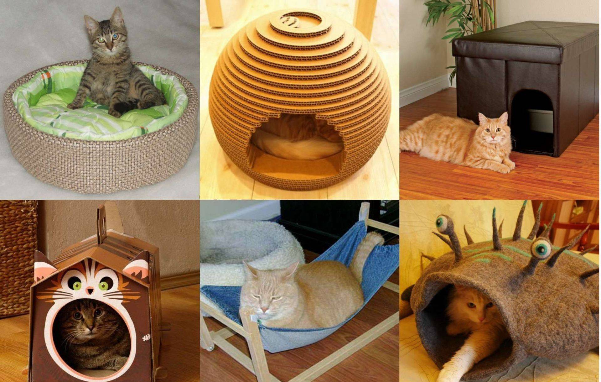 Уличный домик для кошки - как сделать зимнюю будку для кошки своими...