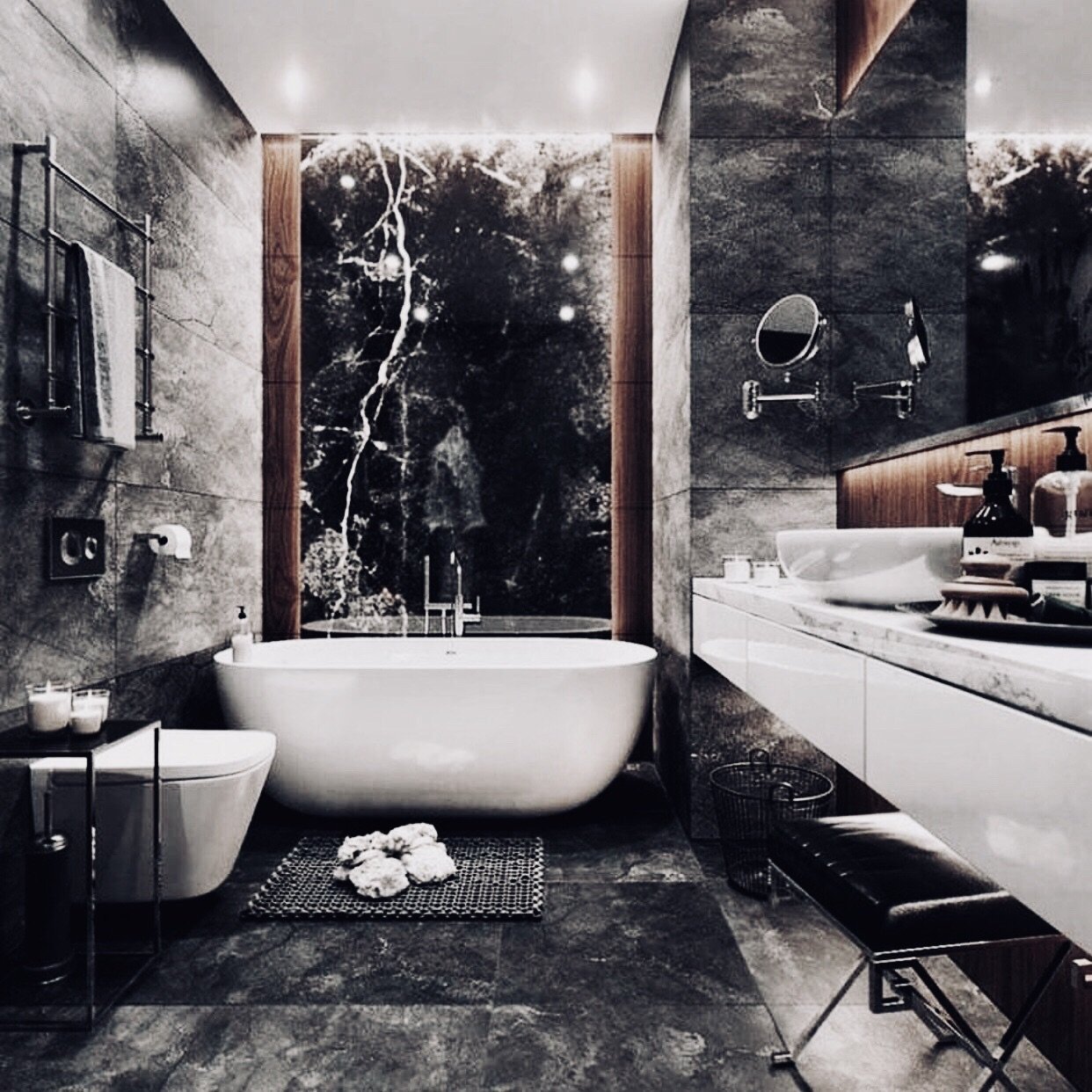 Элегантная ванная комната дизайн