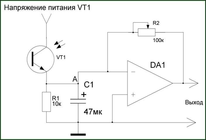 Датчик движения ремонт схема