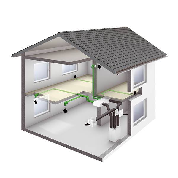 Вентиляция в частном доме. установка систем венлиляции для коттеджа, загородного дома.