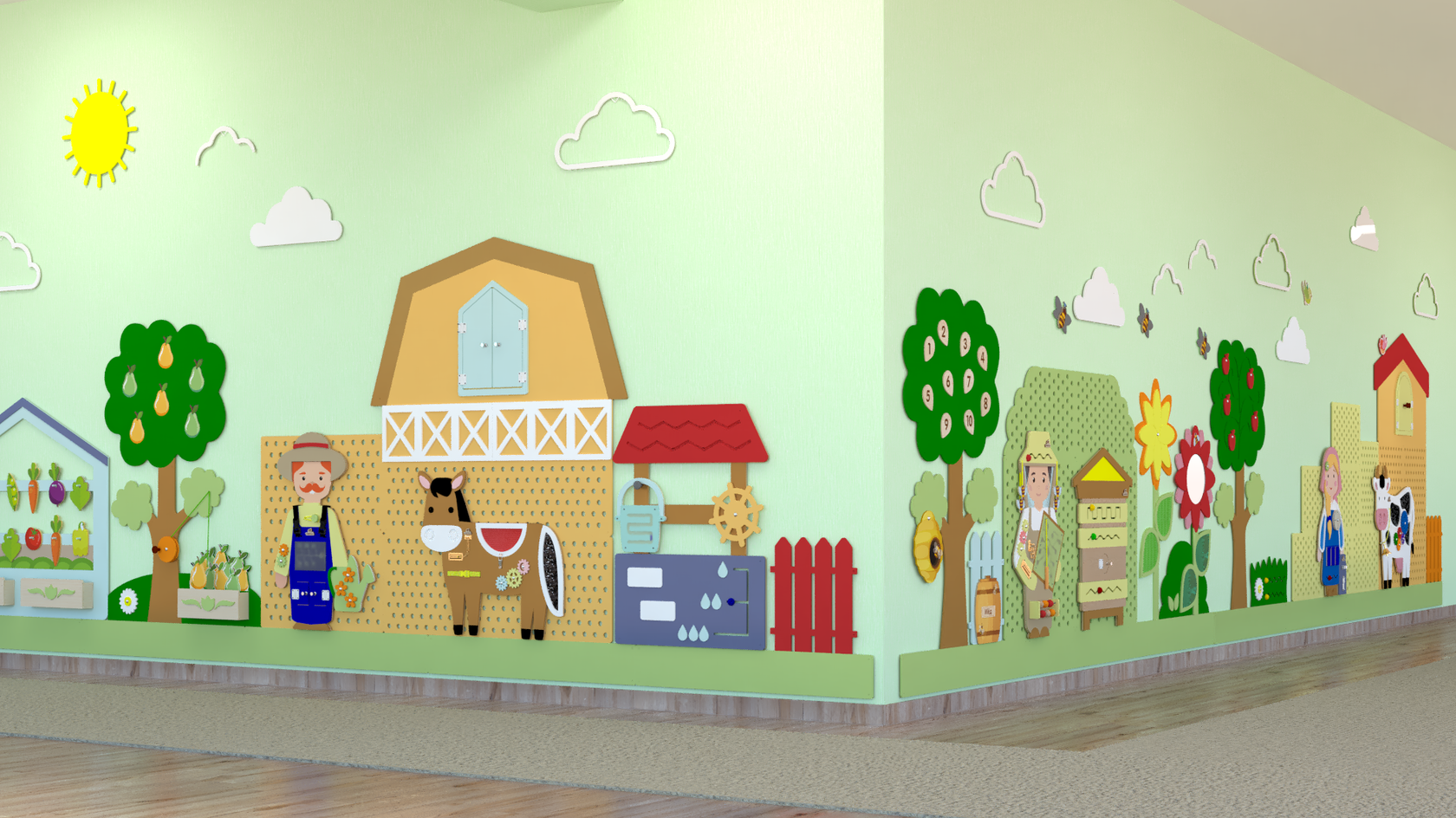 Говорящие стены в группе детского сада. Украшение коридора в детском саду. Декорация стен в детском саду. Украсить стену в детском саду. Креативные стены в детском саду.