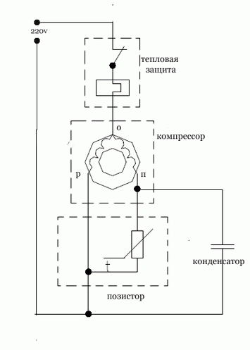 Схема подключения компрессора холодильника — пошаговая инструкция с фото и видео