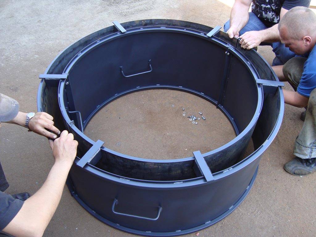 Как сделать бетонное кольцо самостоятельно