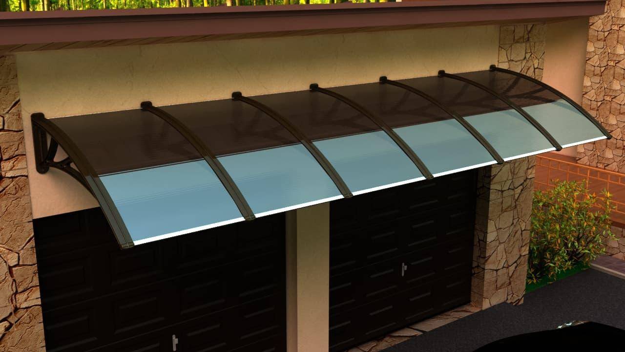 Козырек над крыльцом из поликарбоната своими руками: изготовление и монтаж навеса в частном доме