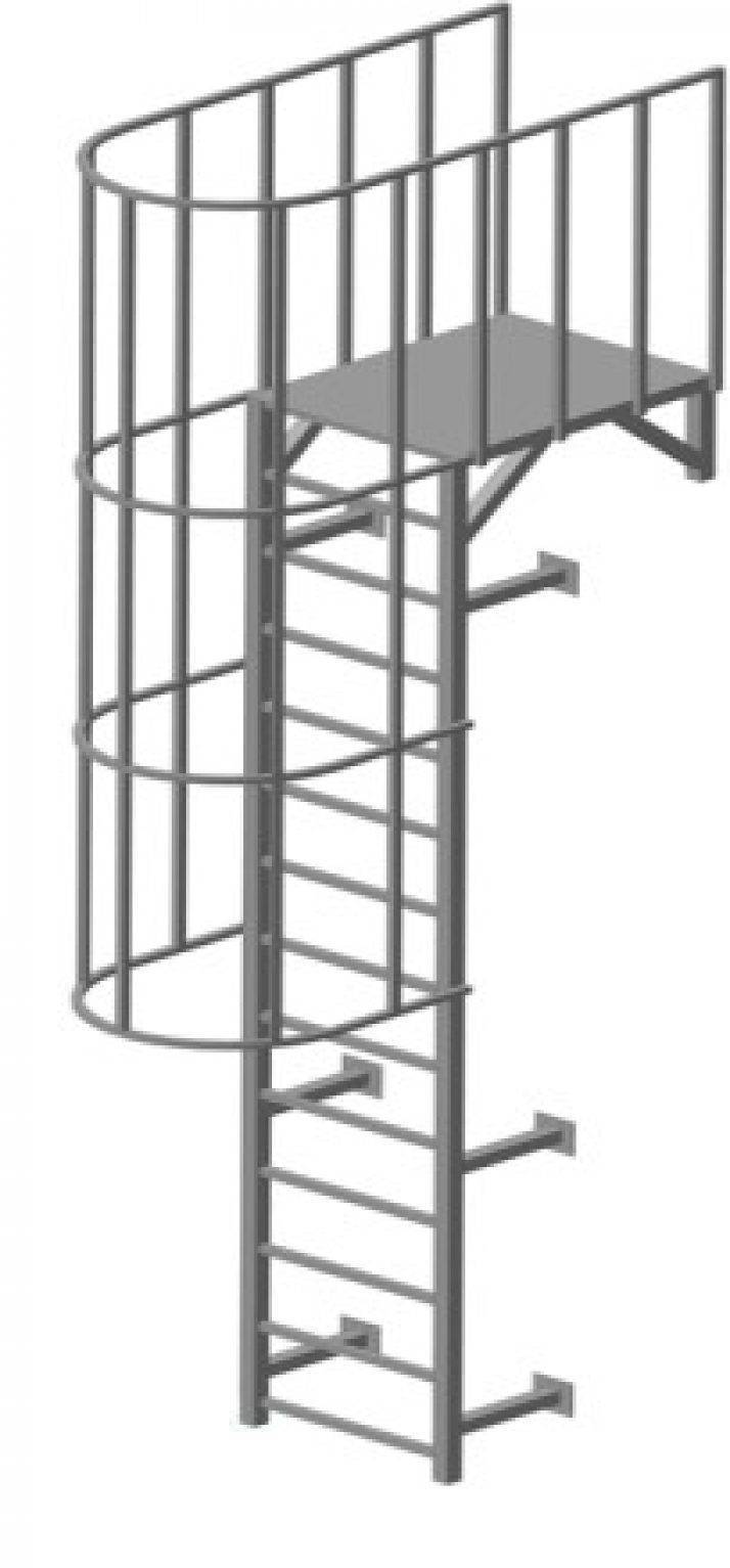 Колодезная лестница из металла и веревочная: виды, фото