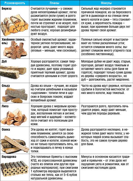 Какие дрова лучше для бани — важно знать!