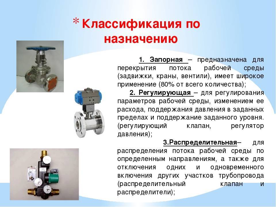 Запорная арматура для отопления: основные виды запорно-регулирующего оборудования