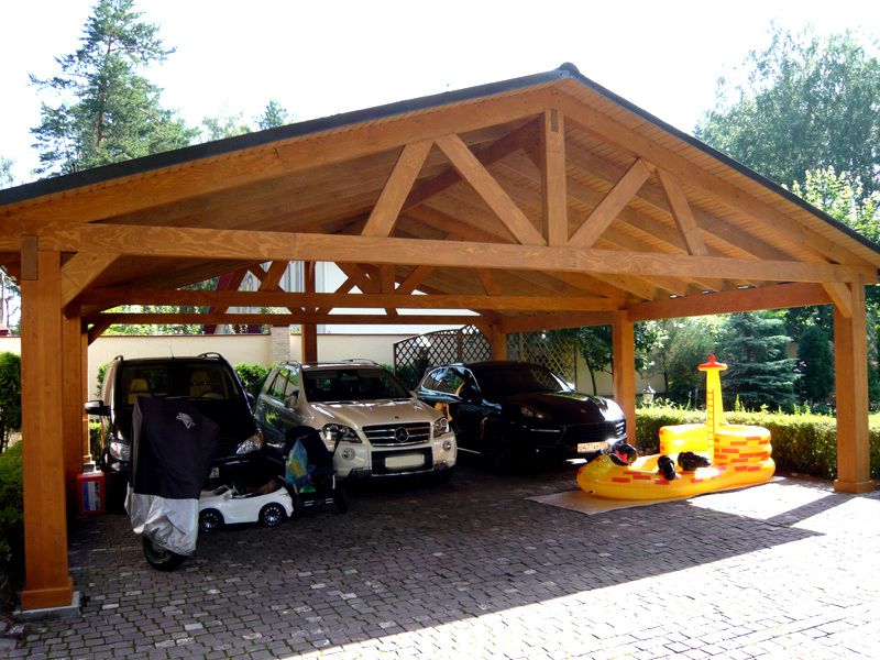 Навес над машиной Carport