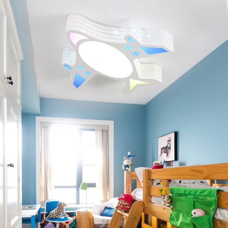 Освещение в детской комнате - 78 фото готовых идей дизайна