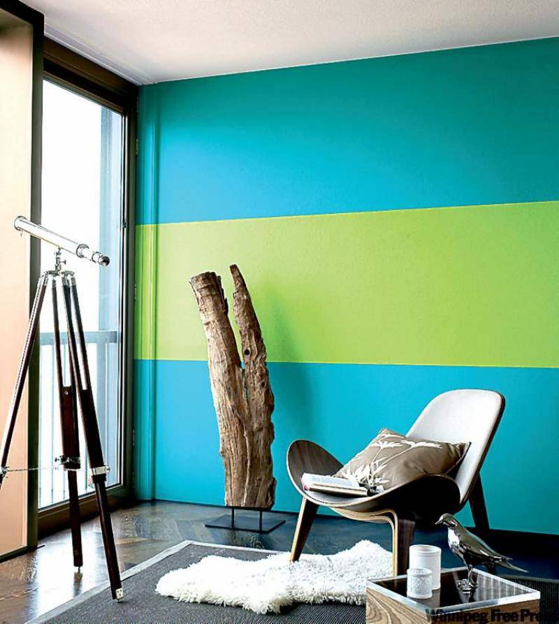 Покраска стен в интерьере 2021: дизайн, сочетания цветов, 30 фото - модный журнал