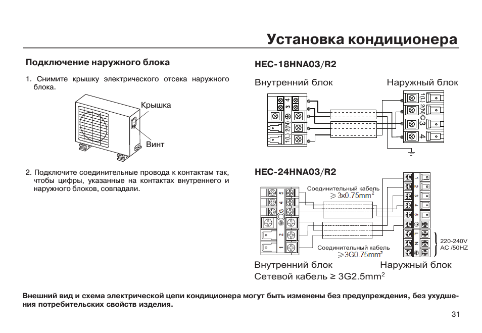 Схема кондиционера dantex