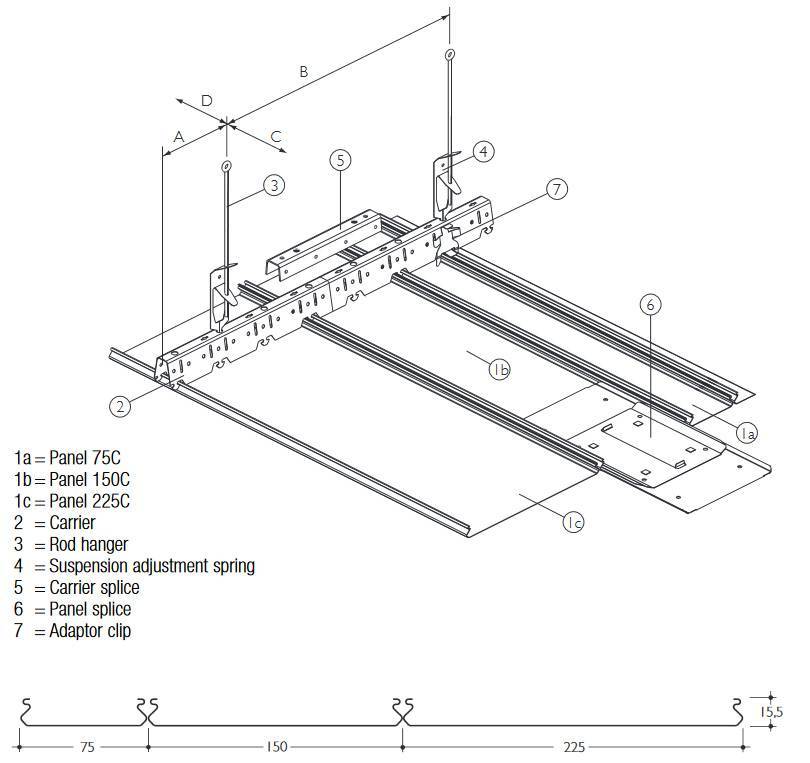 Алюминиевый потолок своими руками: как сделать монтаж реечной подвесной системы, как собрать и установить основание, как крепить элементы конструкции?