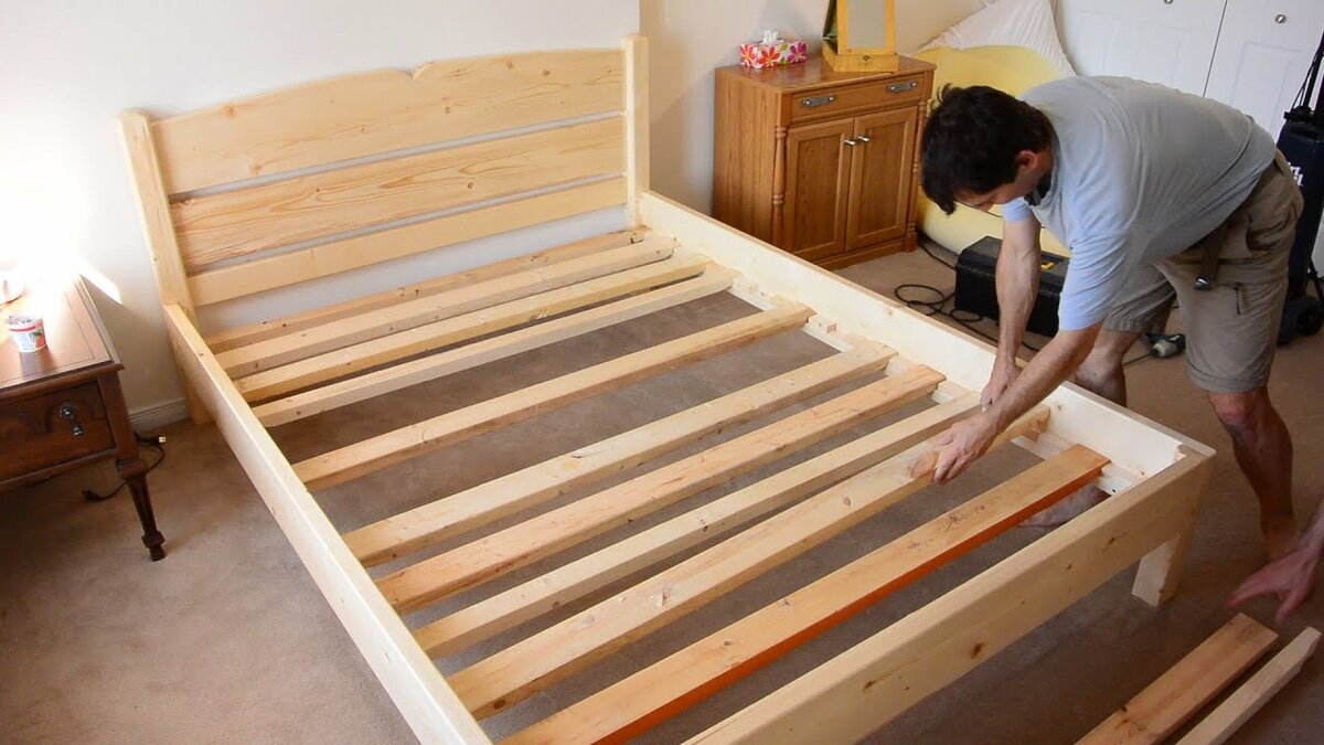 Как сделать кровать своими руками в домашних условиях