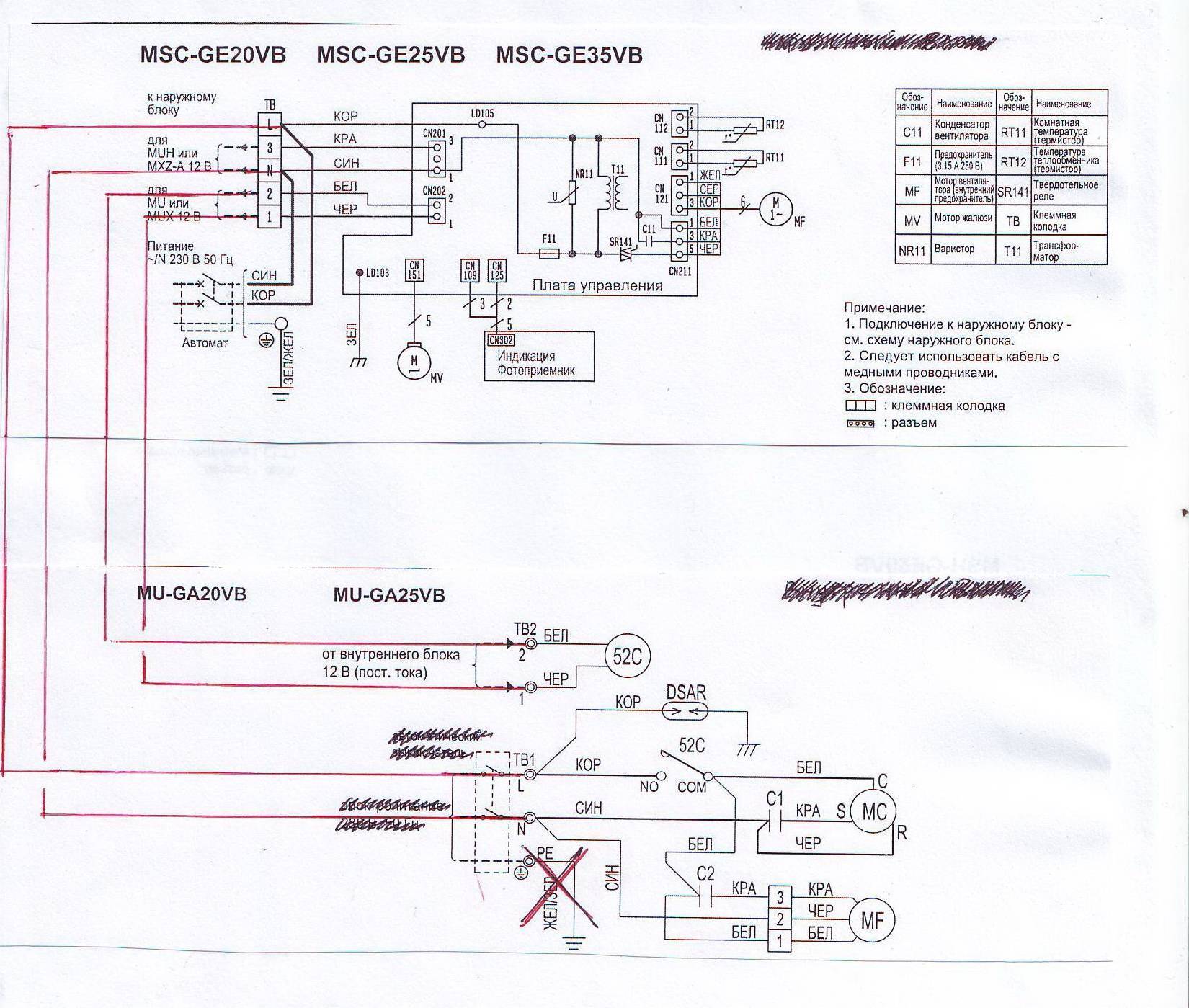 Способы подключения кондиционера или сплит-системы в электросеть