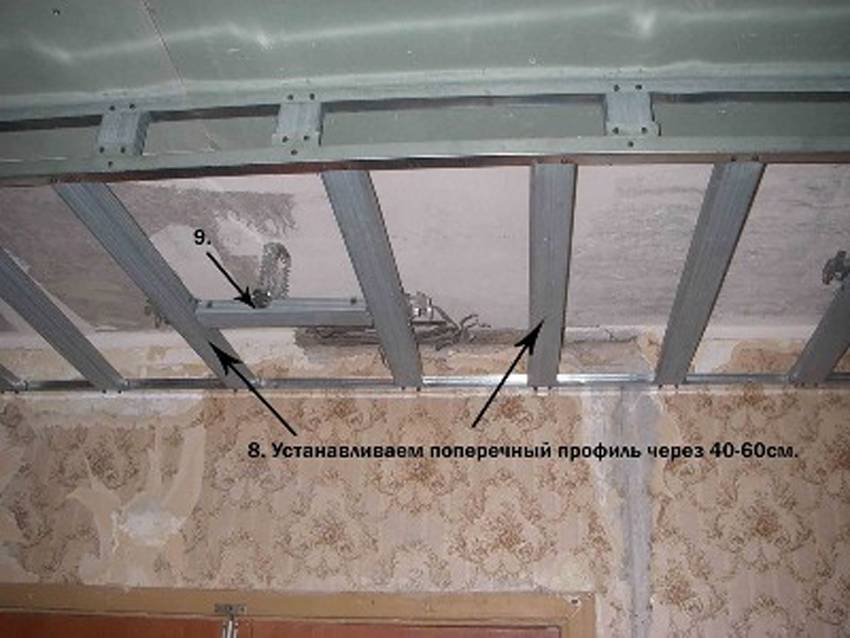 Двухуровневый потолок из гипсокартона своими руками