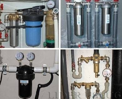 Фильтр грубой очистки воды: назначение, установка, обслуживание и цена