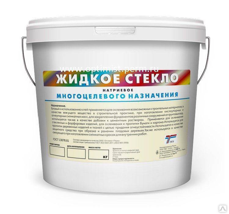 Жидкое стекло – применение в строительстве: рекомендации при покрытии