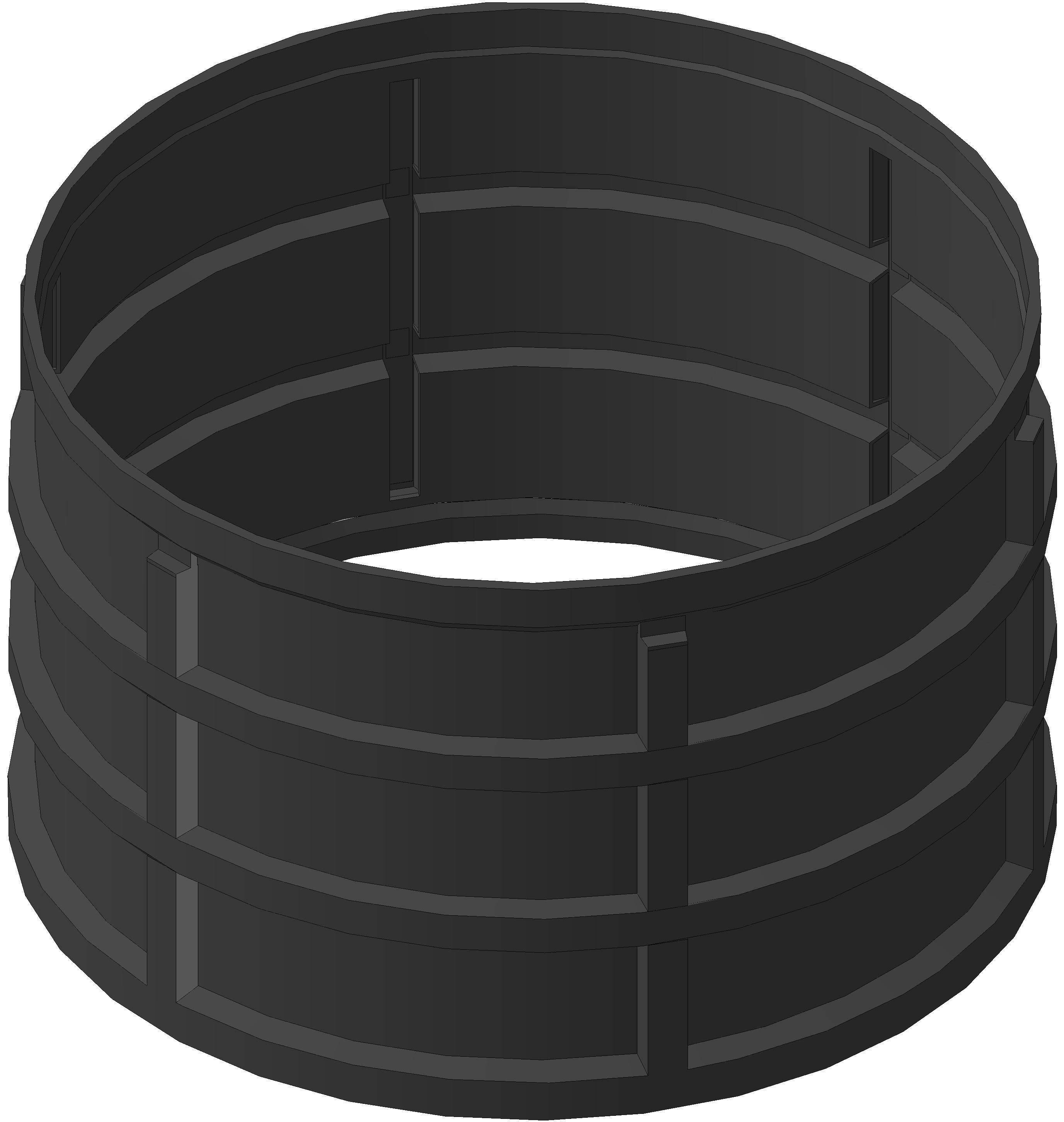 Пластиковые канализационные кольца: полимерные кольца для канализации, пластмассовые кольца из пластика пвх