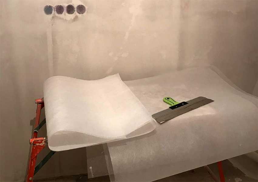 Малярный стеклохолст: виды стеклохолста "паутинка" и где он применяется