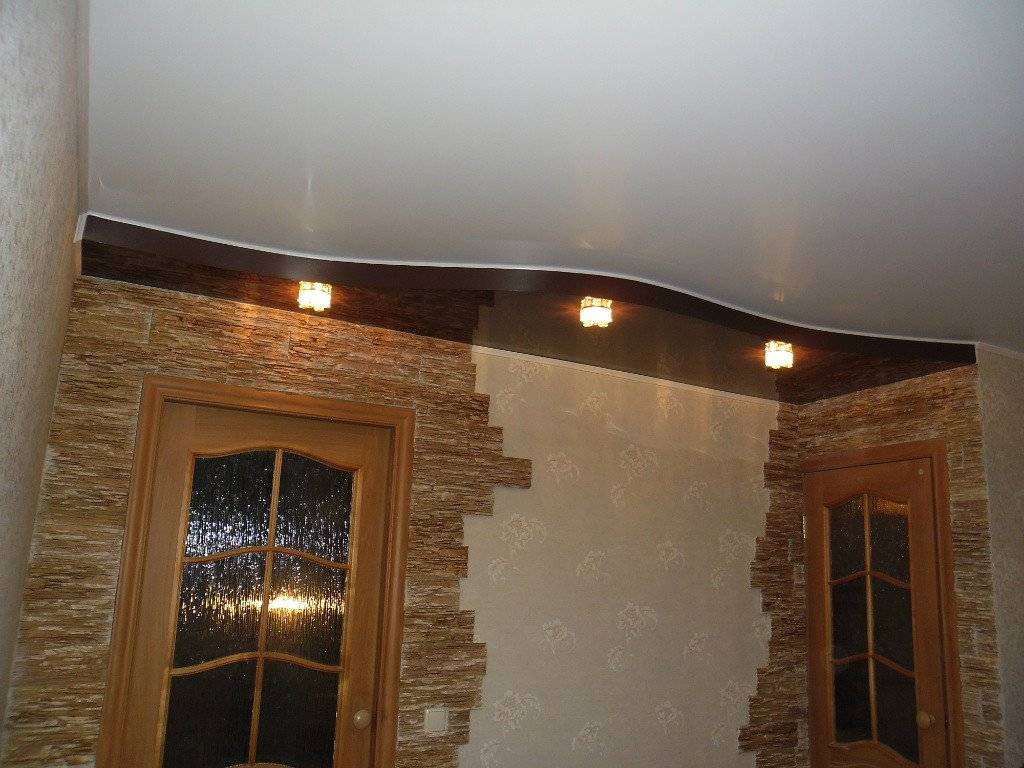 Подсветка в многоуровневый потолок из гипсокартона