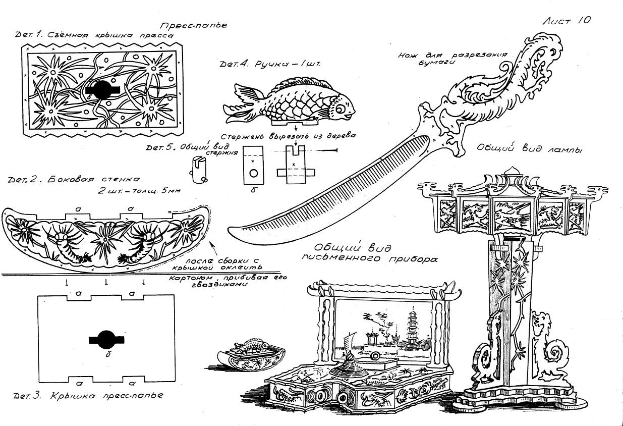 Мир изделий из фанеры чертежи
