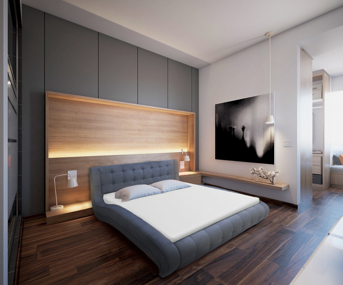 Спальня в современном стиле - 150 фото необычных дизайнерских решений