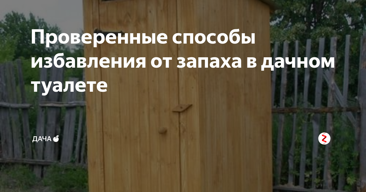 Способы избавления от запаха в дачном туалете: народные и биологические средства