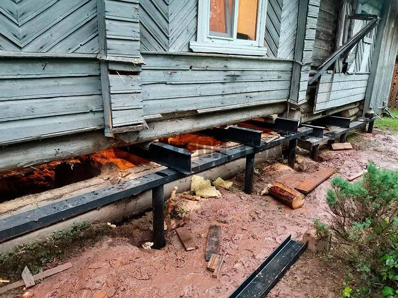Как отремонтировать бревенчатый дом