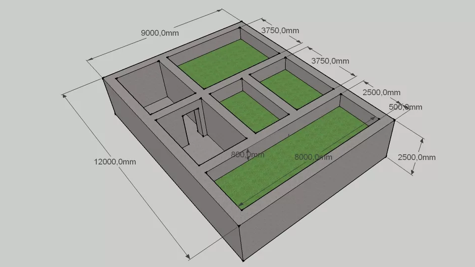 Глубина фундамента для двухэтажного дома - подробная инструкция