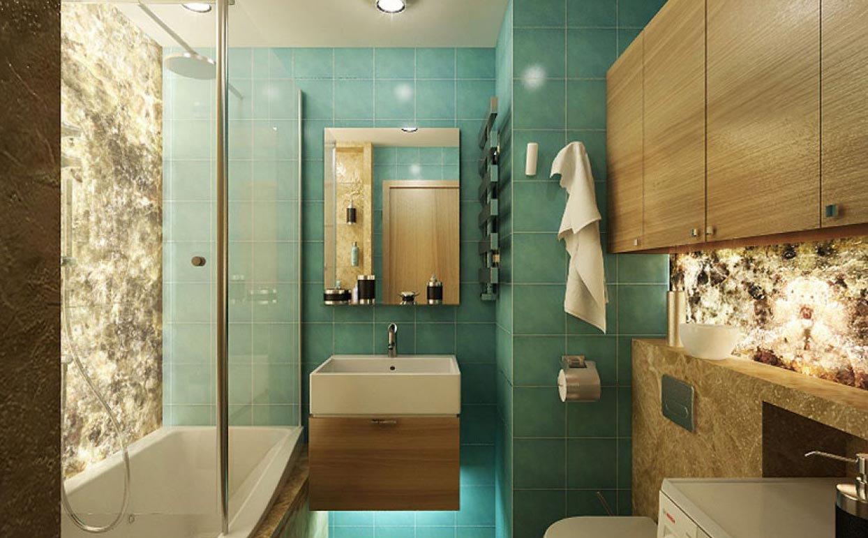 Дизайн маленьких санузлов и ванных комнат фото