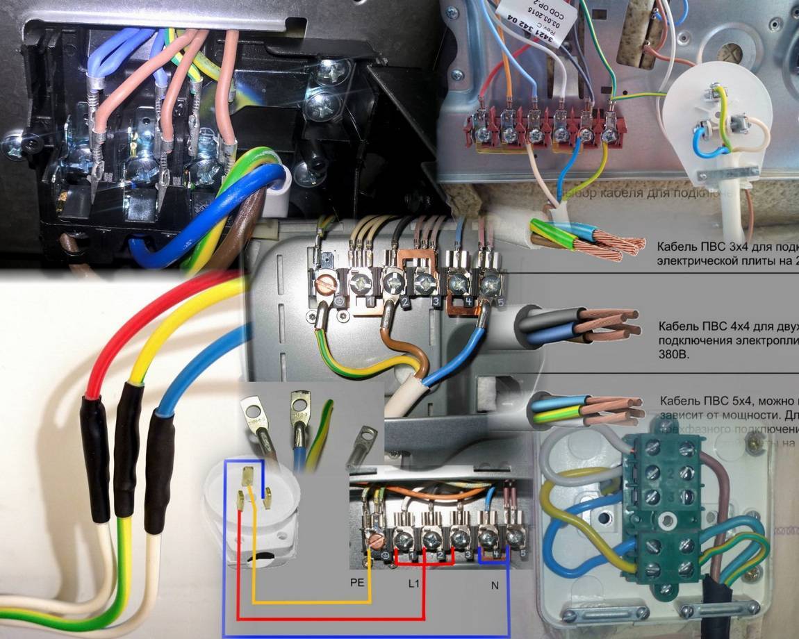 Выбор нужного типа кабеля для подключения электрической плиты.