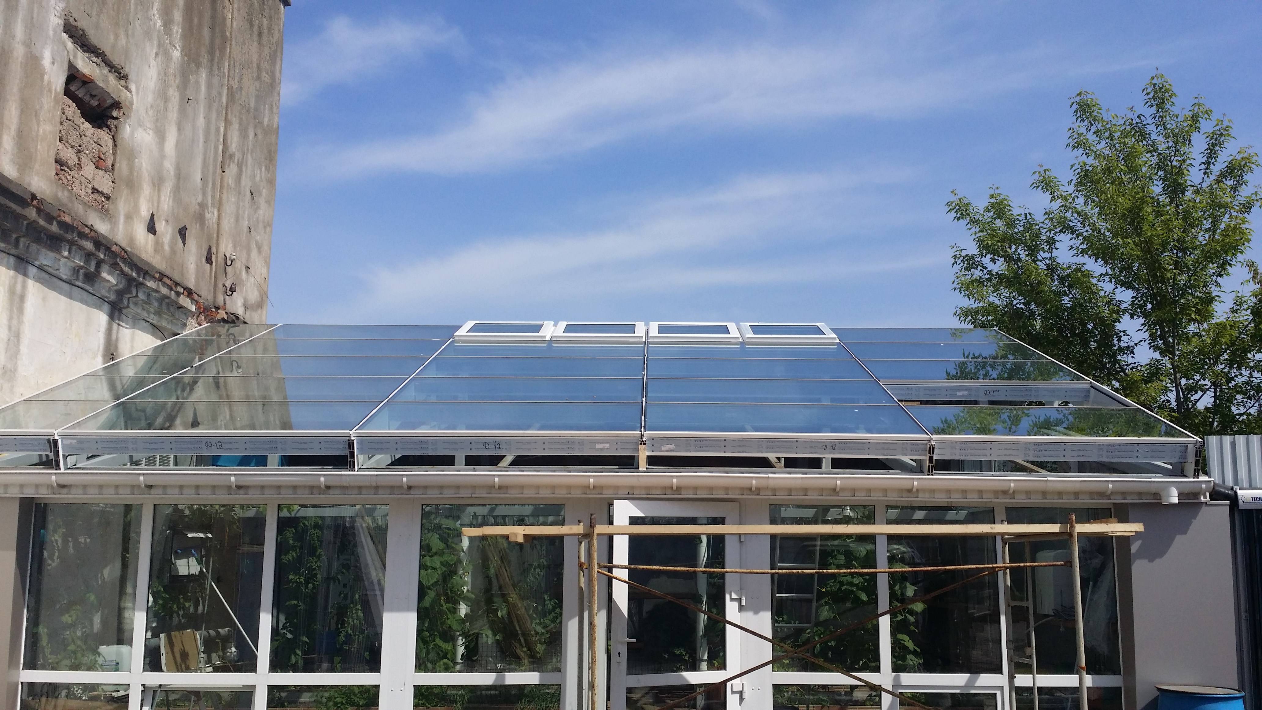 Крыша из стекла - все о строительстве, инструментах и товарах для дома