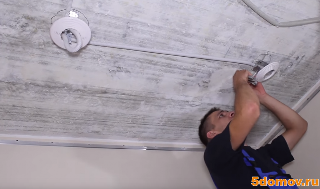 Как установить натяжные потолки своими руками технология монтажа