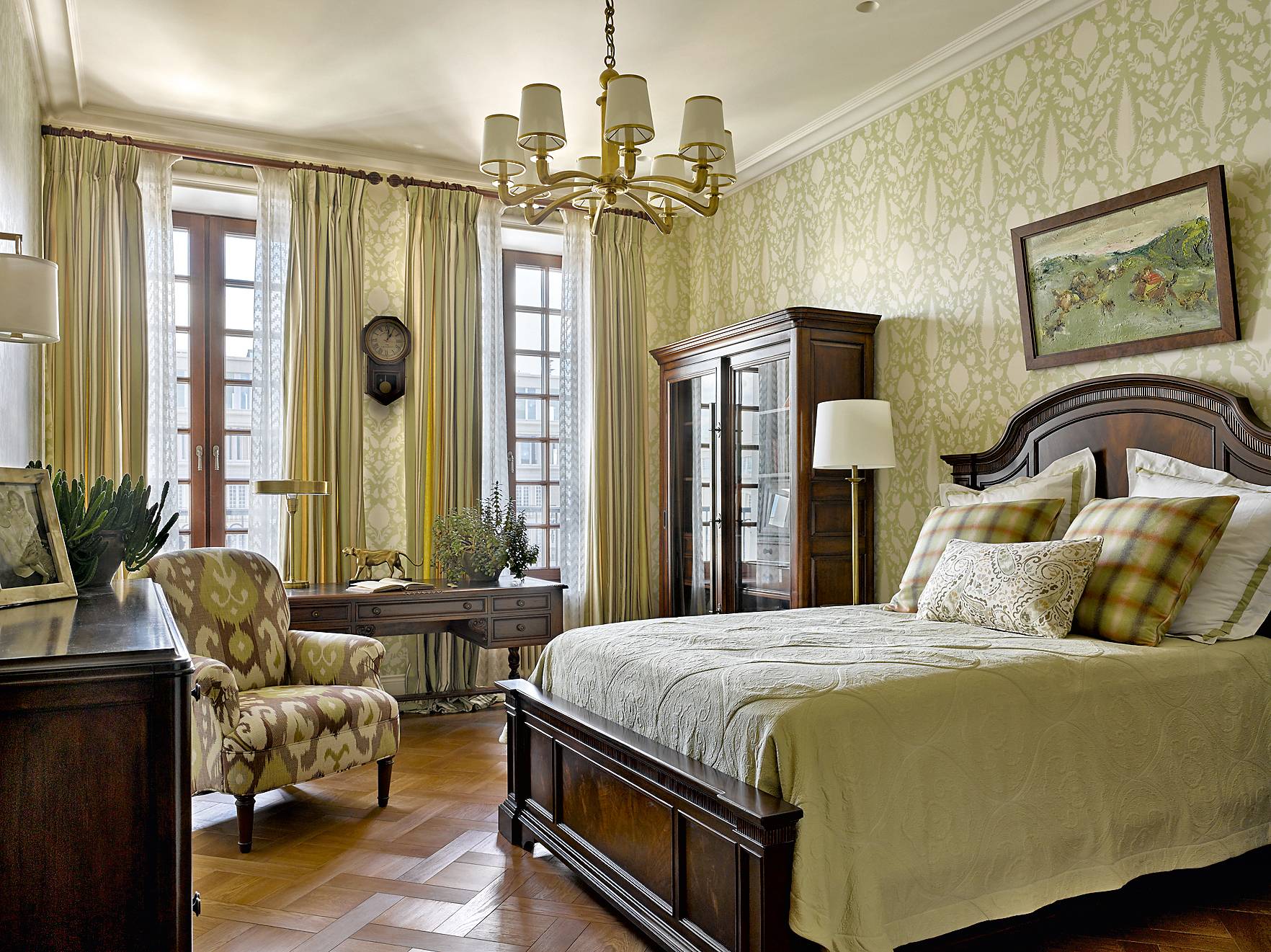 Дизайн спальни в английском стиле: характерные особенности стиля, идеи по оформлению, важные нюансы и фото интерьера