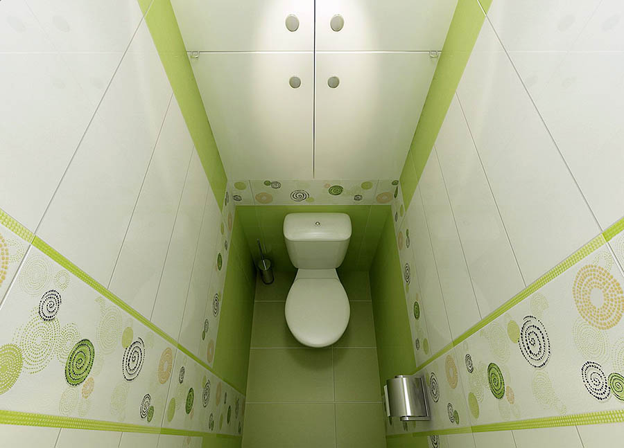 Дизайн туалета, отделанного плиткой | онлайн-журнал о ремонте и дизайне