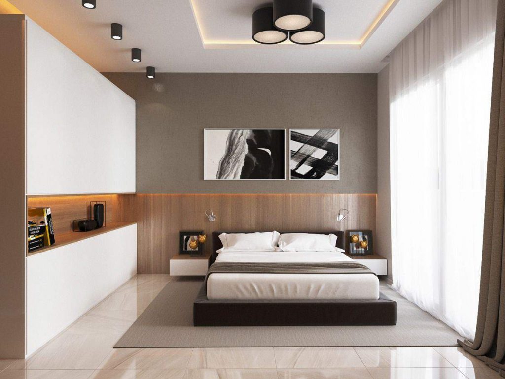 Современные спальни - 125 фото нестандартных дизайнерских решений