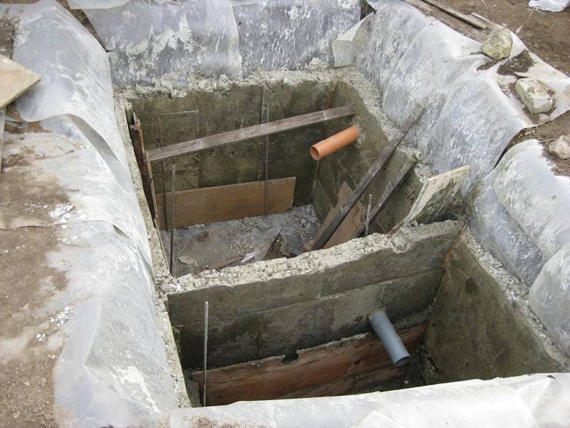 Сливная яма для бани: несколько вариантов строительства - пошагово