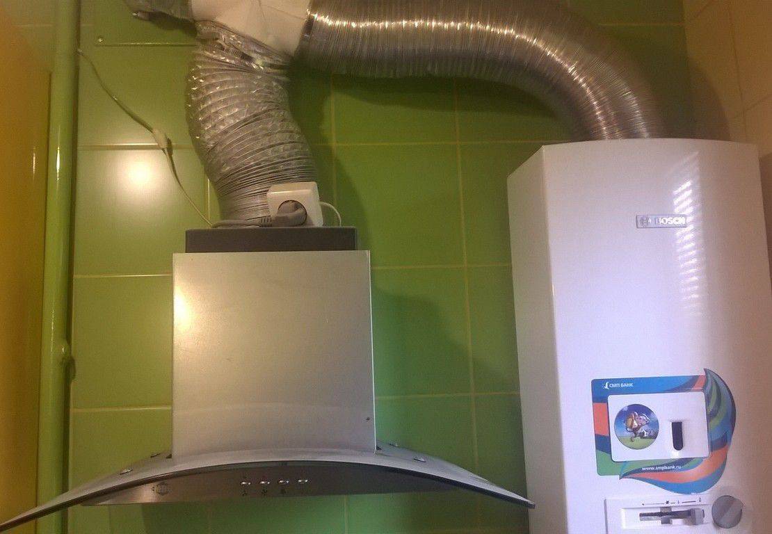 Вентиляция для газового котла и плиты в частном доме своими руками