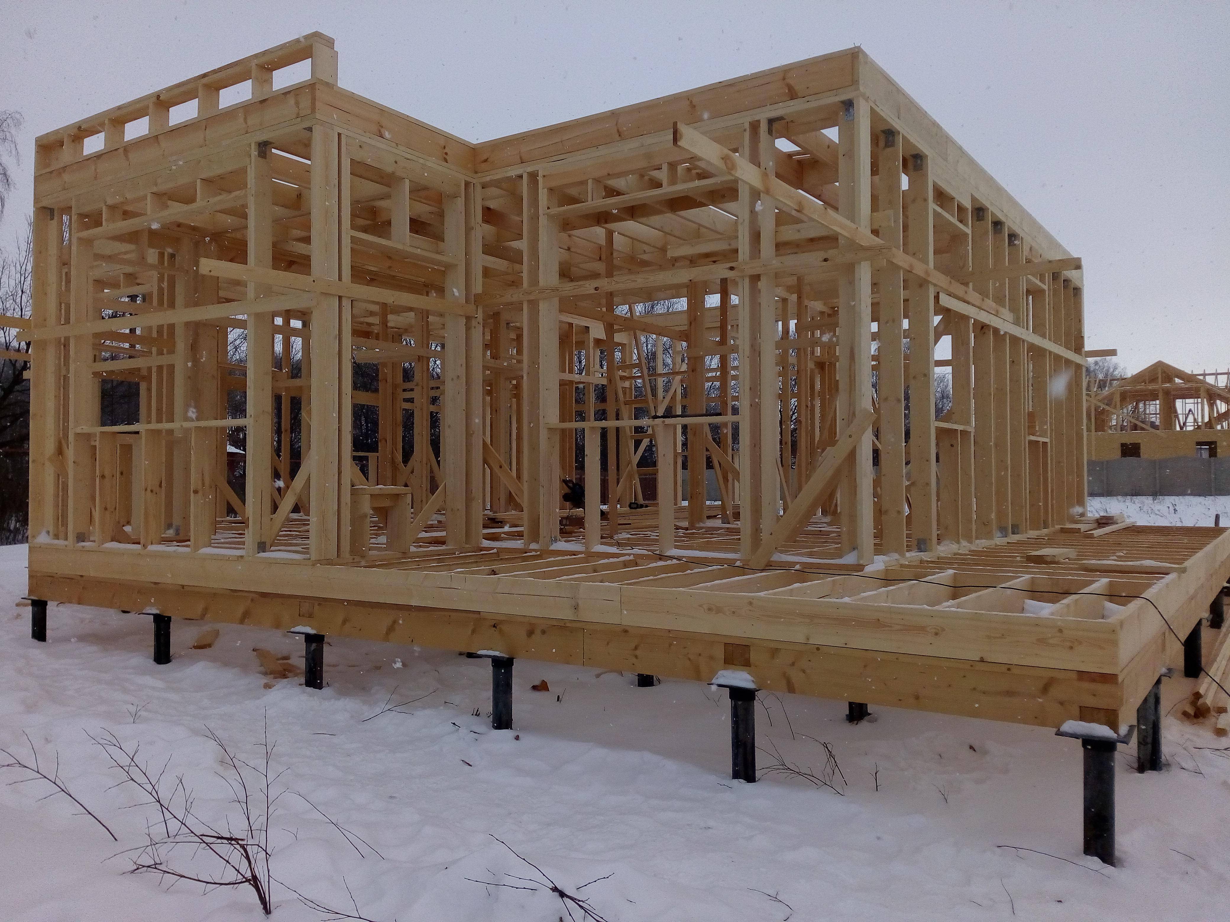 Канадская технология строительства каркасных домов из сип панелей