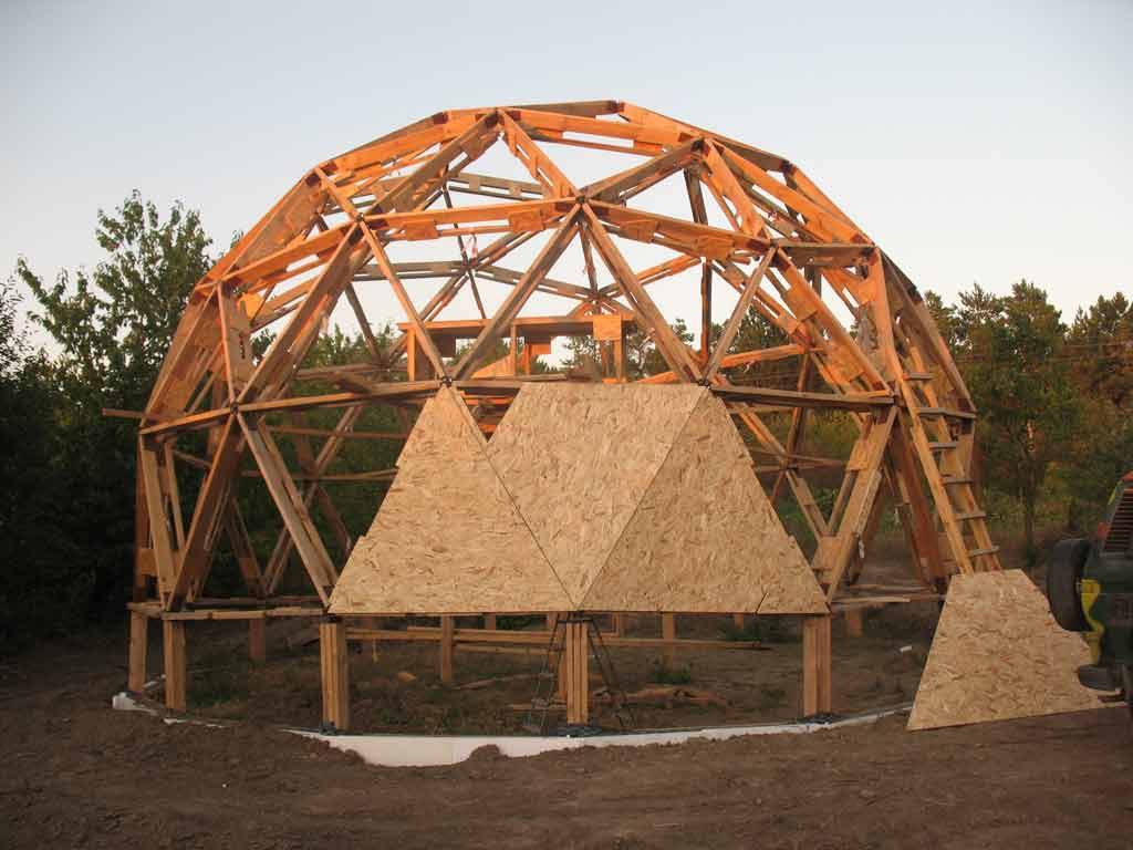 Как строится сферический дом – выбор проекта, материалы, утепление, затраты