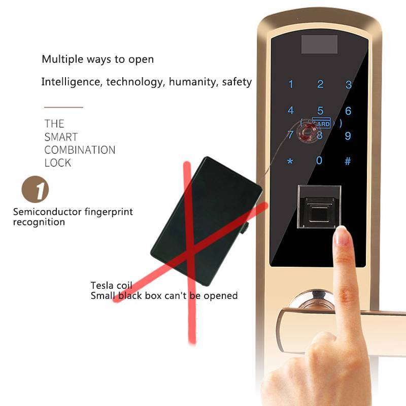 Биометрический замок на дверь по отпечаткам пальцев