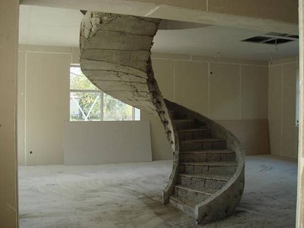 Отделка бетонной лестницы в частном доме – как сделать, из чего, какой дизайн лучше