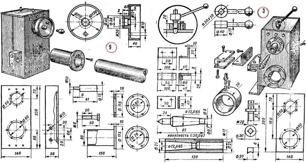 Мини станки своими руками чертежи