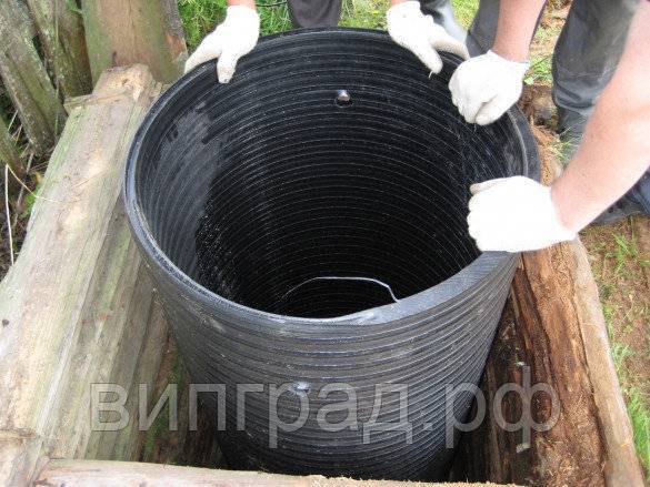 Монтаж пластикового колодца для питьевой воды для скважины или канализации для септика: инструкция +видео - domsdelat.ru